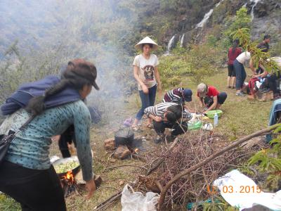 Lưu xá Hướng Dương- Đà Lạt- sinh hoạt dã ngoại